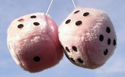 Fuzzy Dice in Rosa